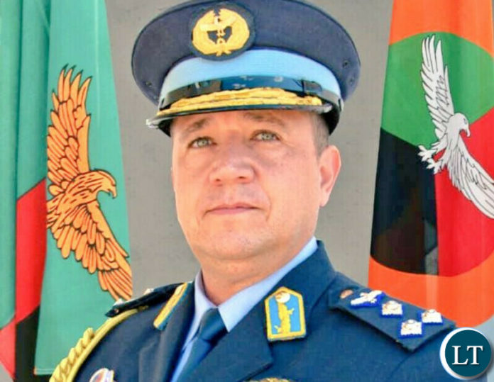 Zambia Airforce ( ZAF) Commander Lieutenant General Colin Barry