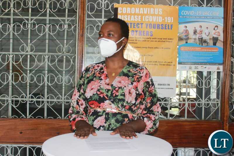 Acting Executive Director of the Local Government Association of Zambia, Ms. Mpatanji Namumba