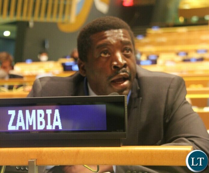 Zambia’s Deputy Permanent Representative to the United Nations (UN) Muhabi Lungu