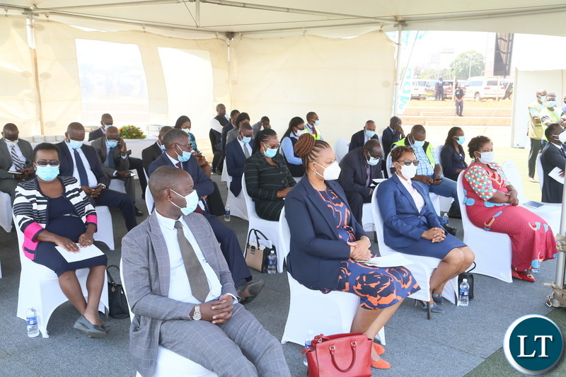 Permanent Secretaries following the proceeding during the relaunch of COVID-19 vaccine at OYDC
