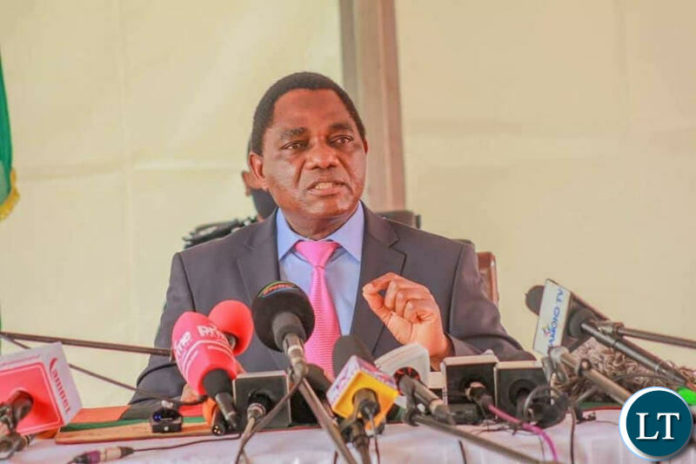 President Hakainde Hichilema addressing a Press Conference at State House on Thursday, 30th September, 2021. President Hakainde Hichilema addressing a Press Conference at State House on Thursday, 30th September, 2021.