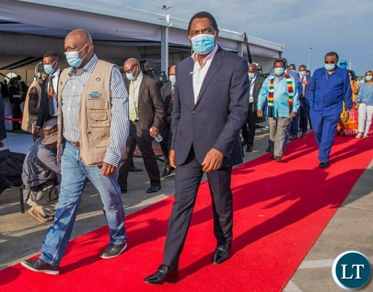 President Hichilema on a two day State visit to Tanzania