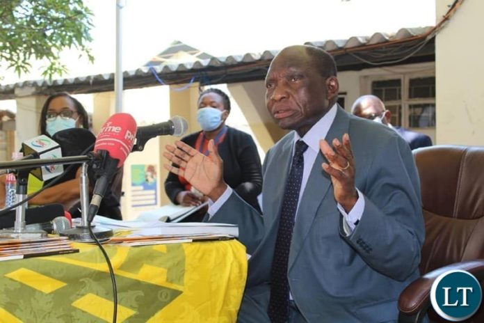 Minister of Infrastructure, Housing and Urban Development Hon. Charles Milupi