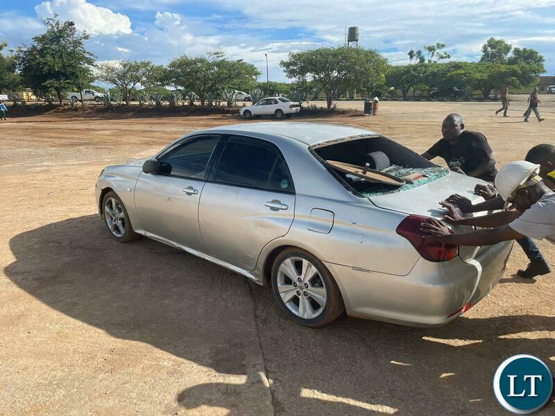Damage caused by UPND cadres at ZPC in Ndola