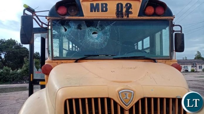 Damage caused by UPND cadres at ZPC in Ndola