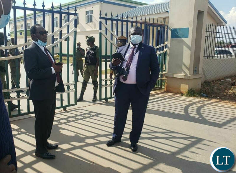 PF MPs trying to visit and talk to Detained former Minister of Home Affairs Steven Kampyongo