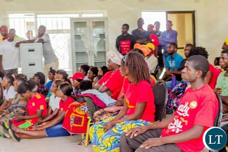 UPND youths regret slow development in Eastern Province