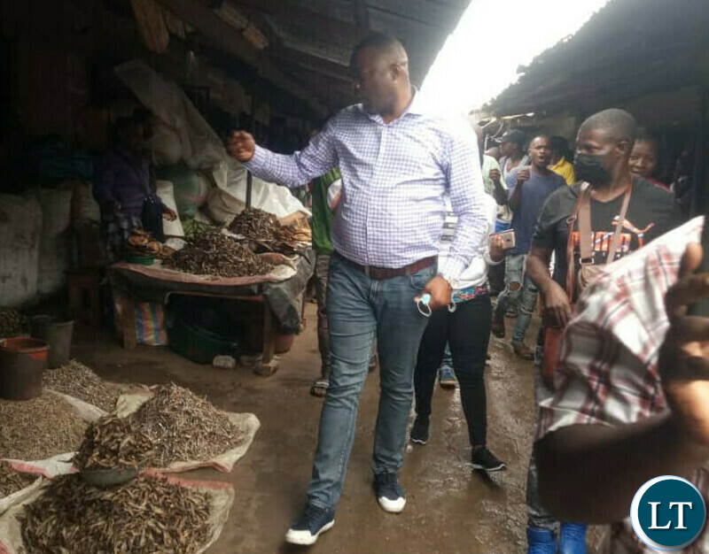 Lusambo was making his first trip to his Constituency after the High Court nullified his election victory last month