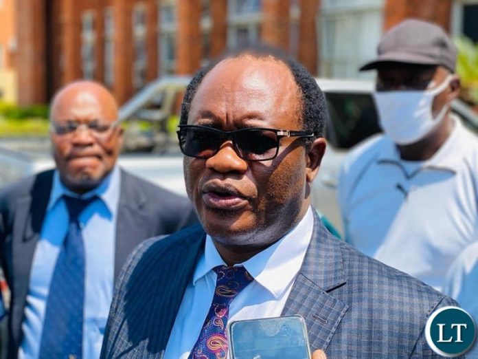 Leader of the opposition in Parliament Hon Brian Muntayalwa Mundubile