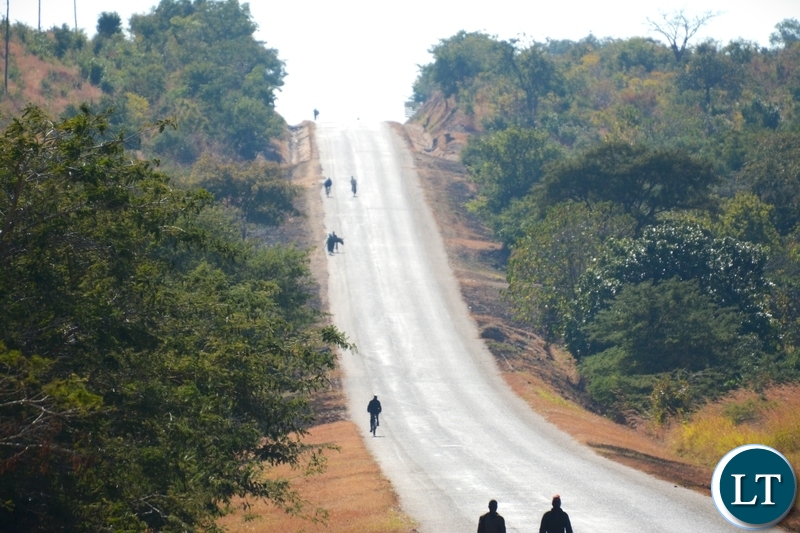Molozi steepest slope: The Molozi Steepest slope on the Chipata Lundazi to day fifty-eight years later.