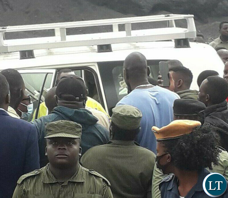 The Ministry Arrives for Blackmountain Handover ceremony