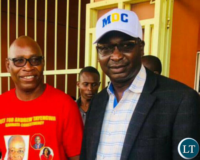 Movement for democratic change MDC vice president in charge of politics Leonard Hikaumba