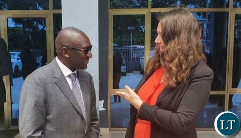 Minister of Green Economy and Environment Hon. Collins Nzovu