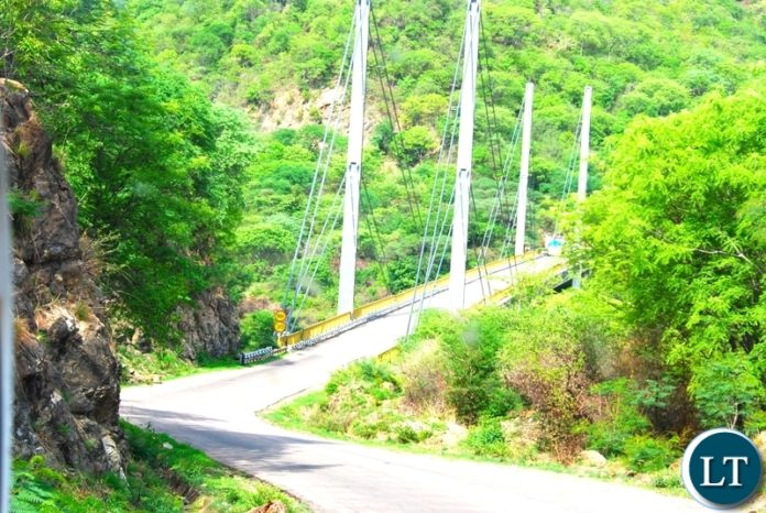 The Luangwa Bridge connects the Eastern Province to the whole of Zambia.