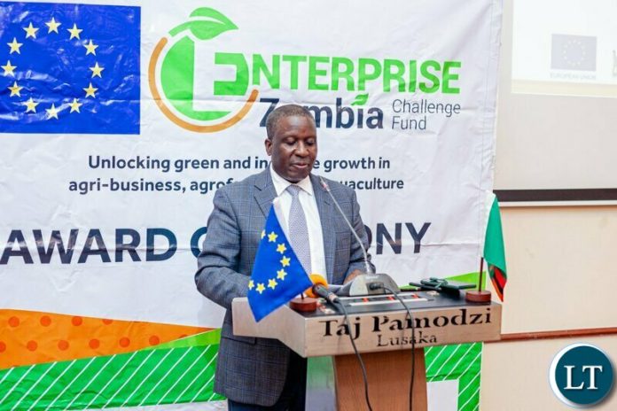 Minister of Agriculture Ruben Phiri
