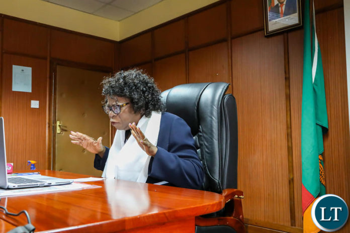 Vice president Mutale Nalumango