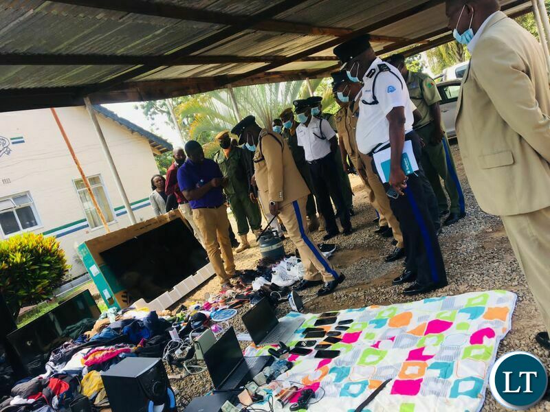 Police on the Copperbelt arrest 5 criminals suspected to be behind recent robberies
