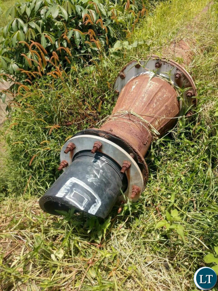 Stolen Pipes from the Water Works