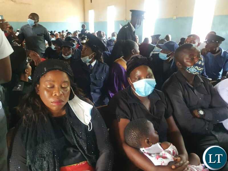 Funeral Service of late Mayor of Mongu, Matakala Nyambe