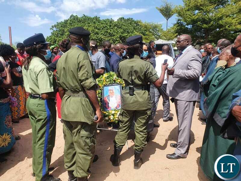 Funeral Procession of late Mayor of Mongu, Matakala Nyambe