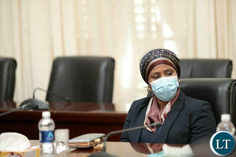 Somali Ambassador to Zambia, Madam Hawa H. Mohamed.