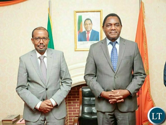 HH with Federal Republic of Somalia Foreign Affairs Minister, His Excellency Abdisaid Muse Ali