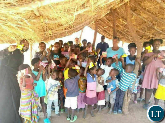 Children of Chirundu at the missionary center. Credit: Facebook-Metropolis of Zambia