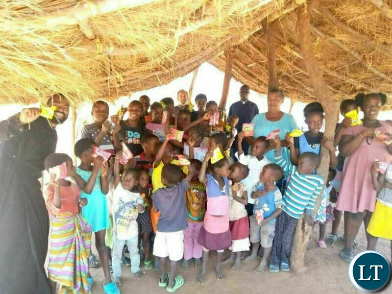 Children of Chirundu at the missionary center. Credit: Facebook-Metropolis of Zambia