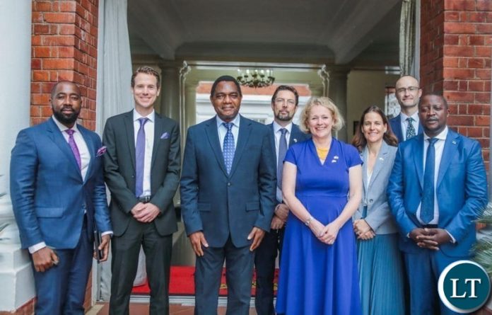 UK Minister for Africa, Latin America and the Caribbean, Vicky Ford, MP, on her first visit to Zambia