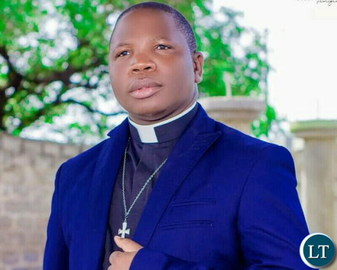 Ndola clergy Fr. John Emmanuel Kapambwe of the Anglican Church in Masala Township