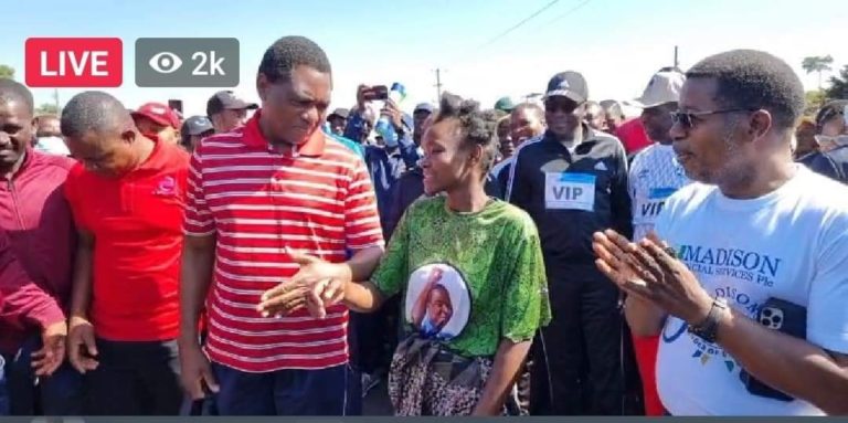 President Hichilema implores Zambians to take health walks