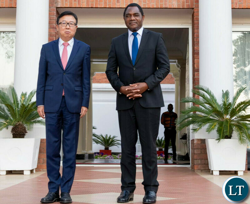 HH mwwting with the Director General African Affairs, for the People’s Republic of China, Mr Wu Peng
