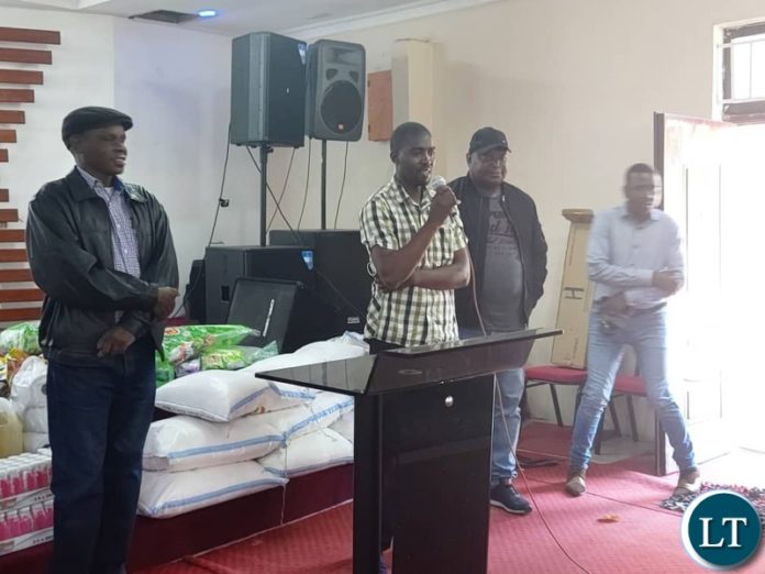 Pentecostal Believers Church Men’s Fellowship donated bags of mealie meal and assorted groceries to Luanshya's Believers Community School Pentecostal Believers Church Men’s Fellowship donated bags of mealie meal and assorted groceries to Luanshya's Believers Community School