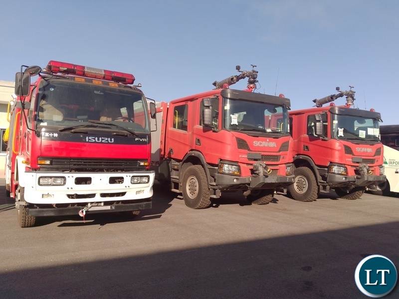 Part of the ground processing equipment procured by the Airport
