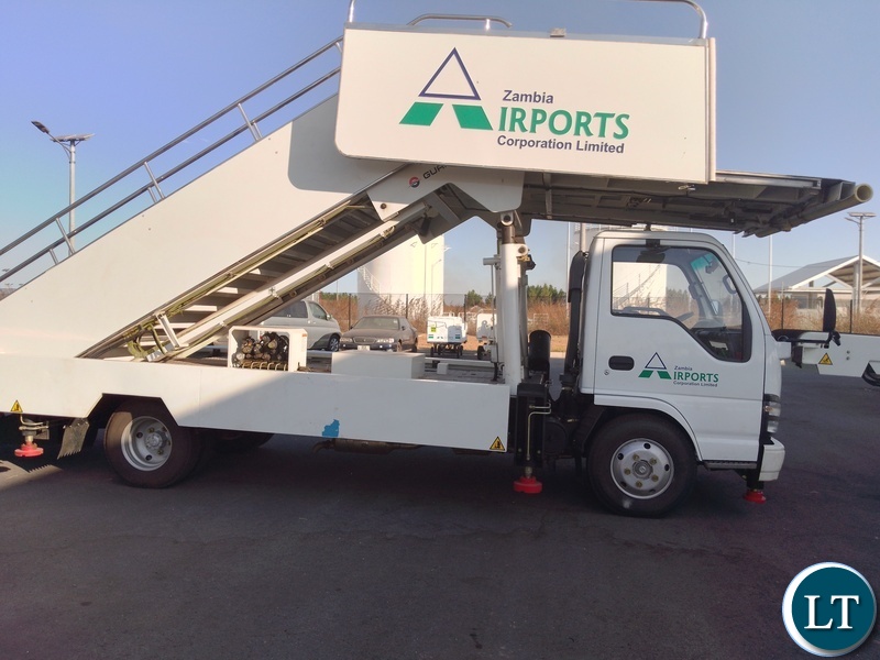 Part of the ground processing equipment procured by the Airport