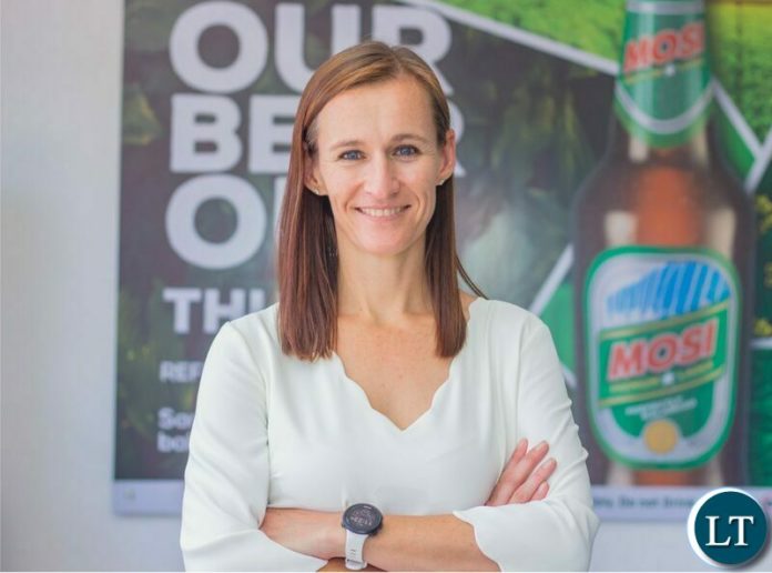 Zambian Breweries Country Director Michelle Kilpin