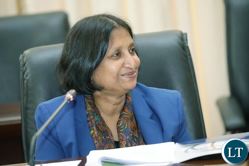 World Bank Managing Director and Chief Financial Officer Ms. Anshula Kant and her delegation at State House. 