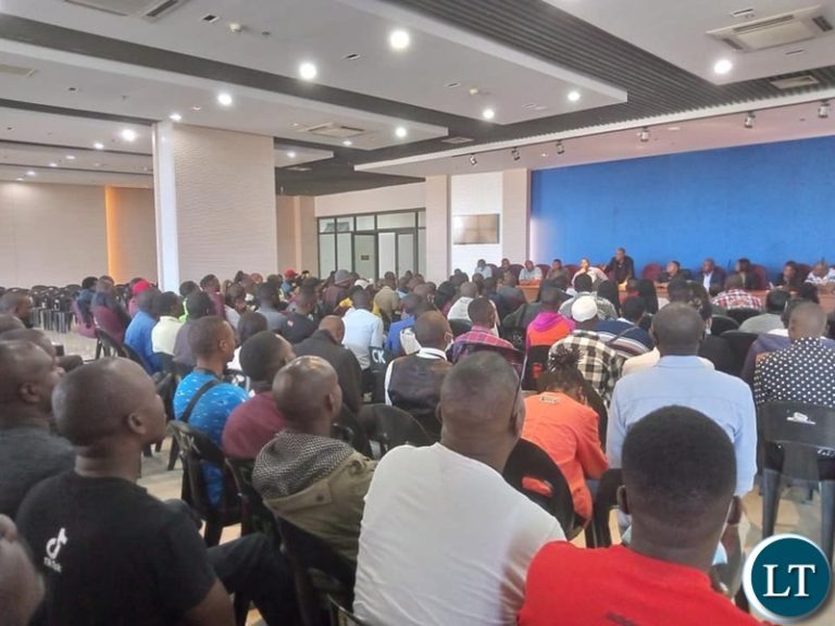 Youths remain the number one priority in the UPND government-UPND leaders