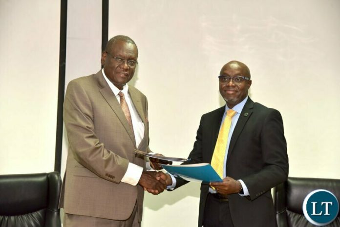 The Letter of Agreement was signed by the AfDB Zambia, Country Manager, Dr. Raubil Durowoju and COMESA Assistant Secretary General, Dr Kipyego Cheluget on behalf of Secretary General, Chileshe Kapwepwe, at the COMESA Secretariat in Lusaka. The Letter of Agreement was signed by the AfDB Zambia, Country Manager, Dr. Raubil Durowoju and COMESA Assistant Secretary General, Dr Kipyego Cheluget on behalf of Secretary General, Chileshe Kapwepwe, at the COMESA Secretariat in Lusaka.
