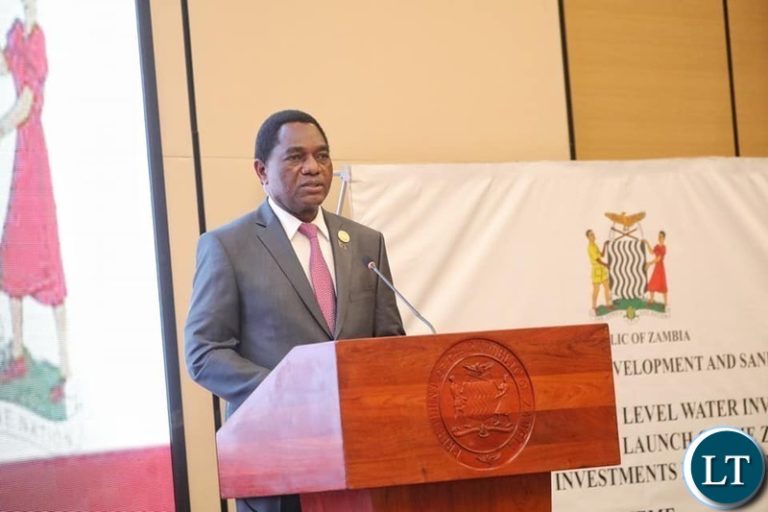 President Hichilema launches Zambia Water Investment programme