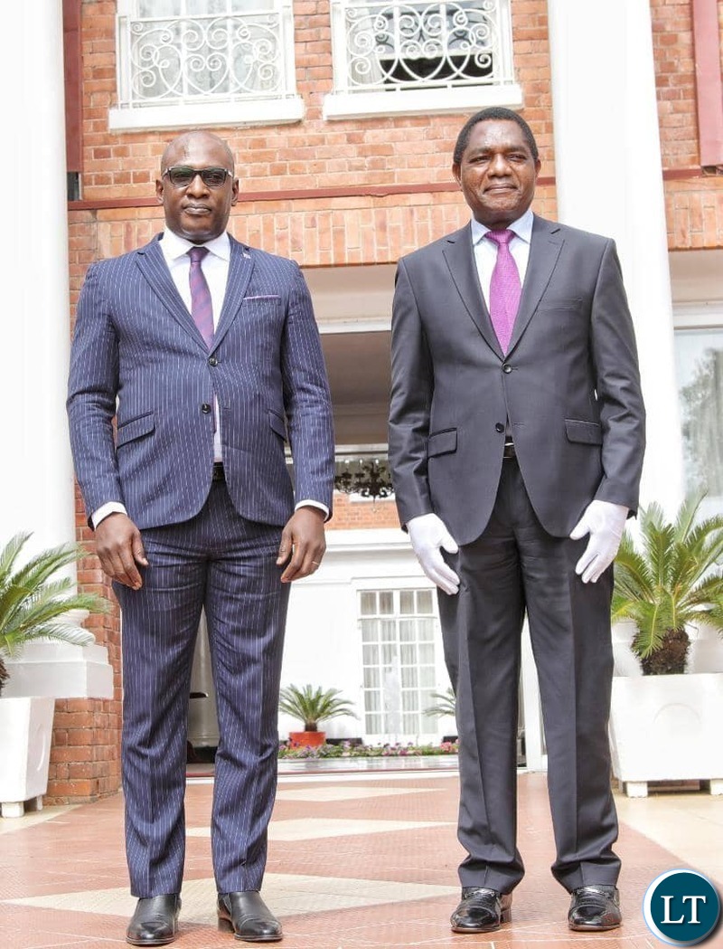 HH with  Ambassador Extraordinary and Plenipotentiary of the  Democratic Republic of Congo, His Excellency Didier Serge Tepupileka Bapaga