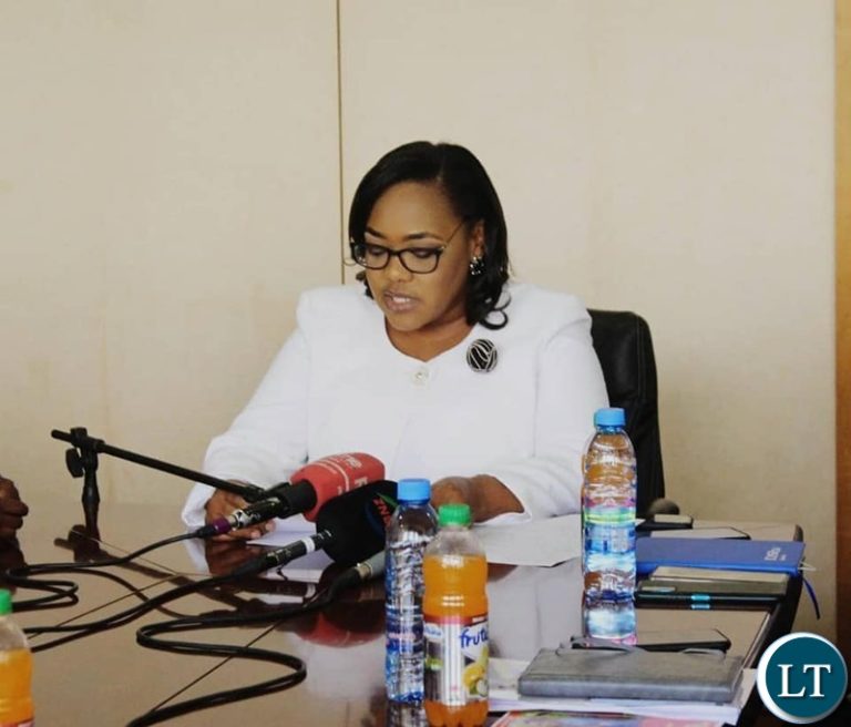 State House summoned Chushi Kasanda, demanding that she exculpates herself over Cabinet revolt leak