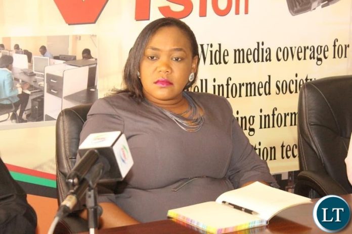 Minister of Information and Media Chushi Kasanda