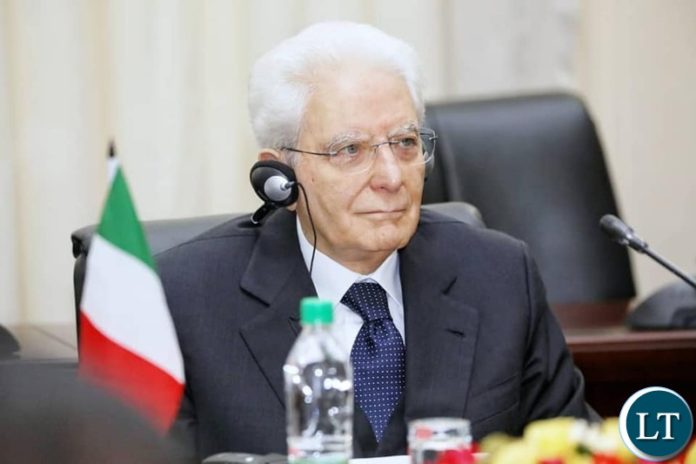Italian President Sergio Mattarella