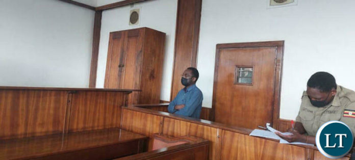 Former Uganda Airlines chief executive officers Mr Cornwell Muleya in the dock at Buganda Road Magistrate’s Court where he appeared on June 22, 2022 to answer charges of disobeying the IGG’s orders