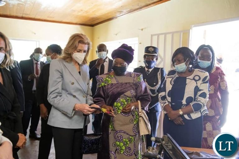 Italian First Lady commends Mutinta Hichilema