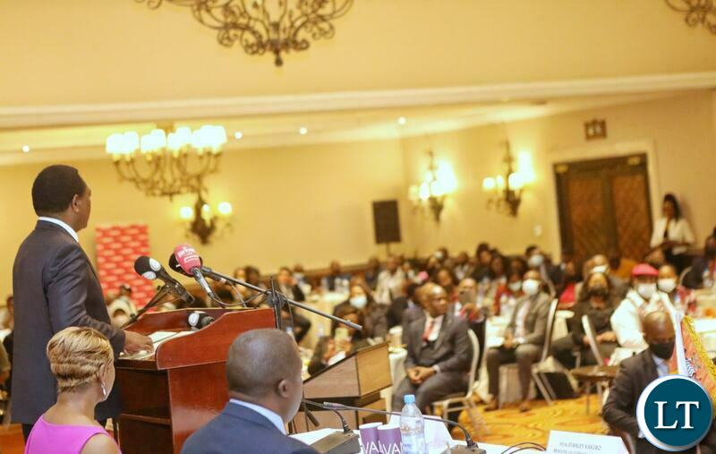 The delegates at  Zambian Diaspora conference dubbed: “ shifting mindsets to ignite growth,”