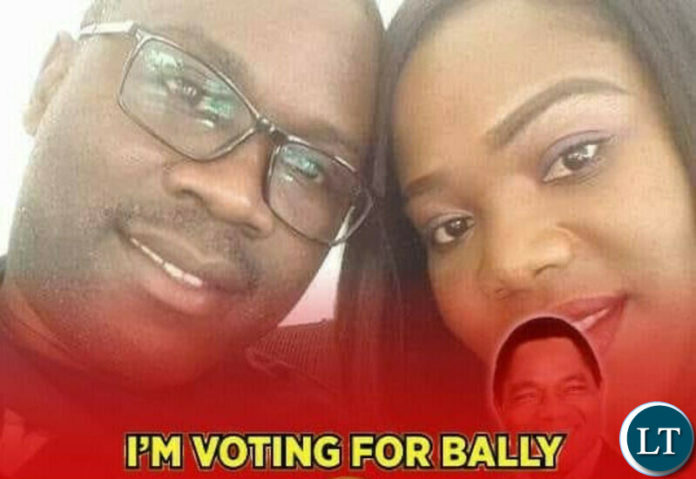 Muzoka Hichilema with wife