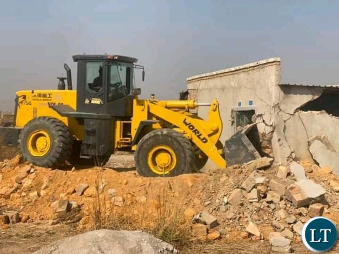 Demolition of illegal structures