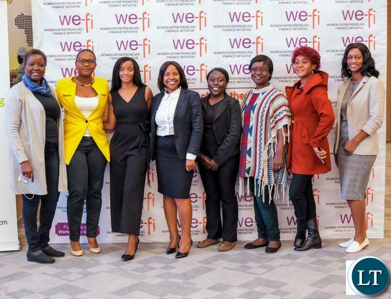 Picture of participants at the launch of We-Fi in Zambia